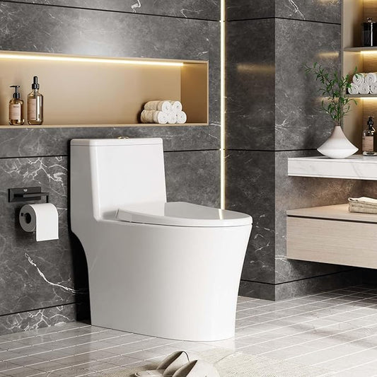 One Piece Toilet by Unknown