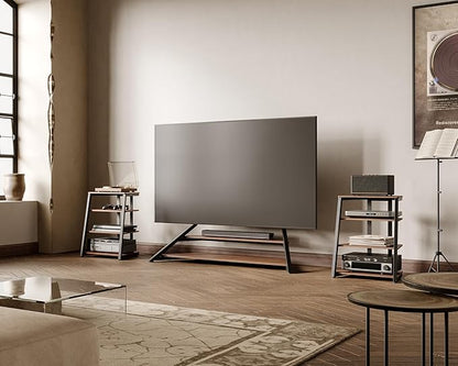FITUEYES Design 4-Tier AV Media Stand Corner Shelf - Image 7