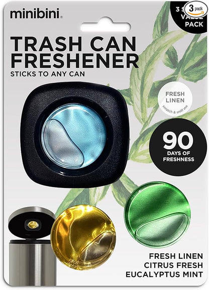 Minibini Trash Can Deodorizer and Odor Eliminator, Garbage Can Air Freshener by Flint