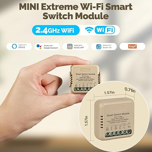 MOES WiFi Smart Relay, Work - Image 6