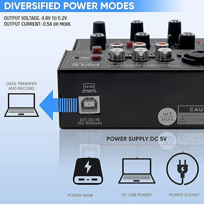 Pyle Professional Wireless DJ Audio Mixer - Image 4