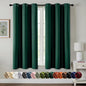 MIULEE Hunter Green Blackout Curtains by MIULEE