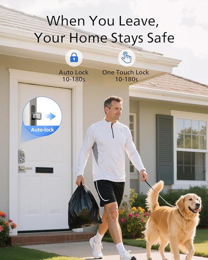 Philips Wi-Fi Door Lock, WiFi Smart Lock Keyless Entry Deadbolt - Image 7