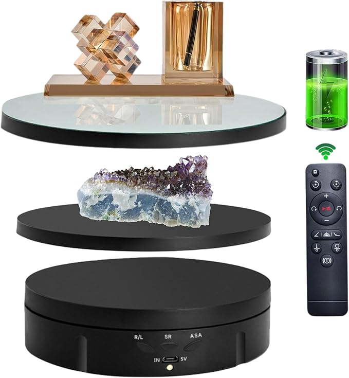 JAYEGT 3 in 1 Motorized Rotating Display Stand by JAYEGT