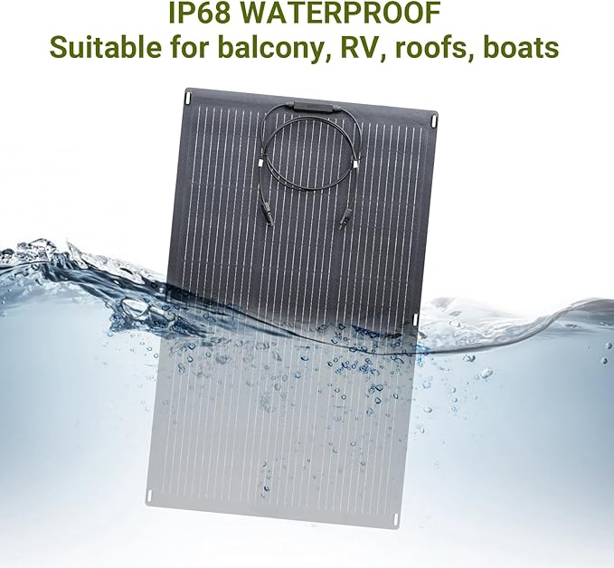 ALLPOWERS SF200 200W Flexible Solar Panel, Ultra-Thin 3mm Bendable - Image 8