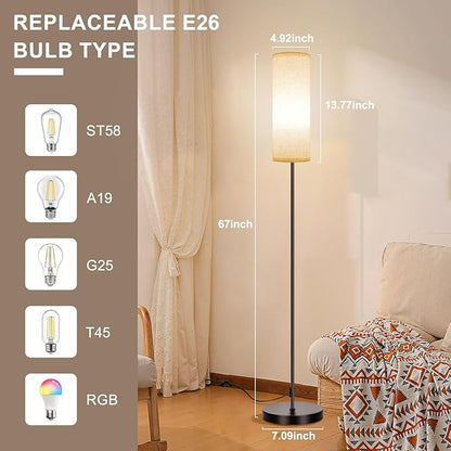 FRIDEKO HOME Floor Lamp, Color Changing Ambient Lighting - Image 8