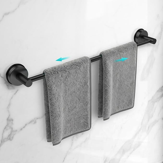 Adjustable Suction Cup Towel Bar by WingWider