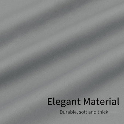 Easy-Going Blackout Curtains for Bedroom, Solid Thermal Insulated Grommet and - Image 6