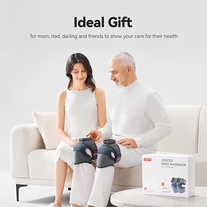 Cordless Knee Massager with Heat Vibration - Image 5