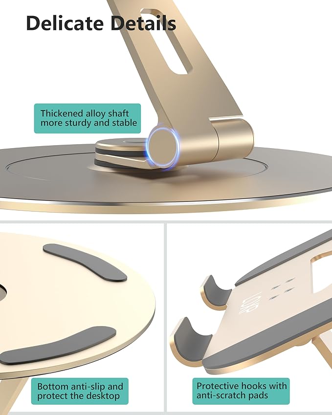 Ultra-Stable Swivel Laptop Stand - Image 6