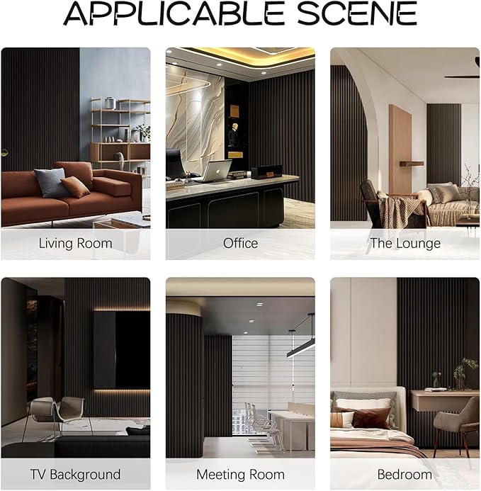 ARMURO Wood Panels for Wall, Wood Slat Wall Panel - Image 8
