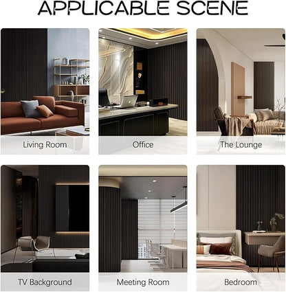 ARMURO Wood Panels for Wall, Wood Slat Wall Panel - Image 8