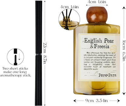 English Pear&Freesia Scent Reed Diffuser Refill 13.53 fl oz - Image 2
