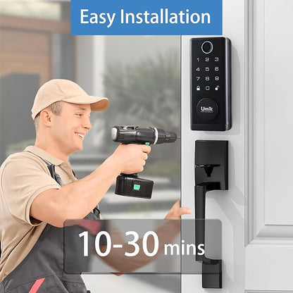 UMIK UMIKSMART Fingerprint Door Lock - Image 5