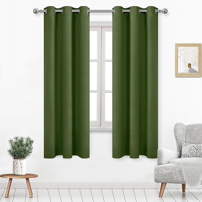 DWCN Blackout Curtains for Living Room, Room Drakening Curtains for Bedroom by DWCN