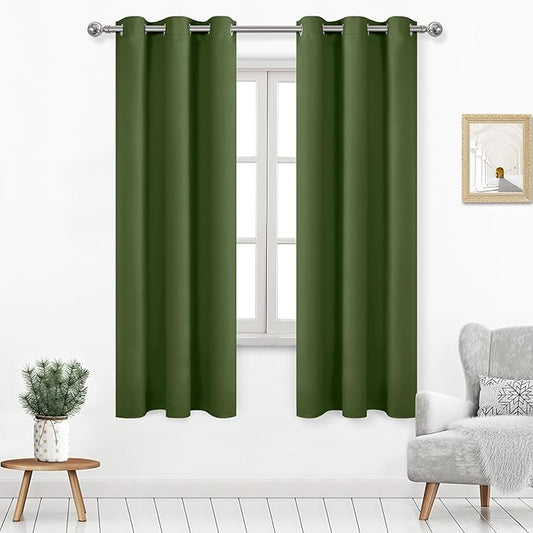 DWCN Blackout Curtains for Bedroom, Thermal Room Darkening Curtain Drapes for by DWCN