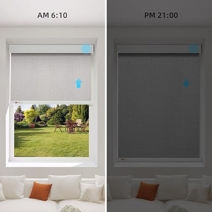 ZSTARR Motorized Smart Blind for Window, Automatic Blackout Roller Shade - Image 3