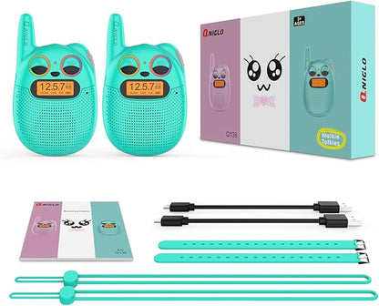 Qniglo Walkie Talkies for Kids Rechargeable, Christmas Birthday Gifts for Boys - Image 7