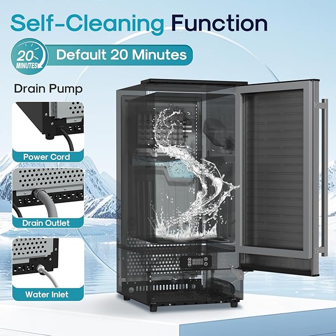 ICEPURE 15" Under Counter Ice Maker - Image 6