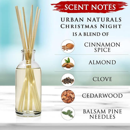 Urban Naturals Christmas Night Reed Diffuser Set - Image 2