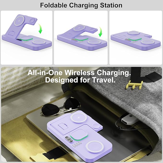 Dual Phone Magnetic Wireless Charging Station - Image 7
