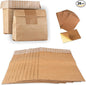 Trash Compactor Bags for Kitchen, 25% Thicker Kraft Paper Compactor Bags by Wenses