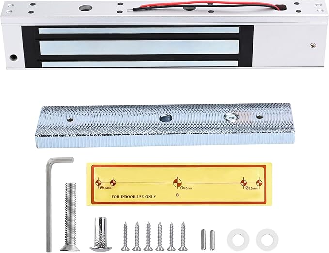 Access Control System with Remote Control – 600lbs Magnetic Door Lock Kit - Image 3