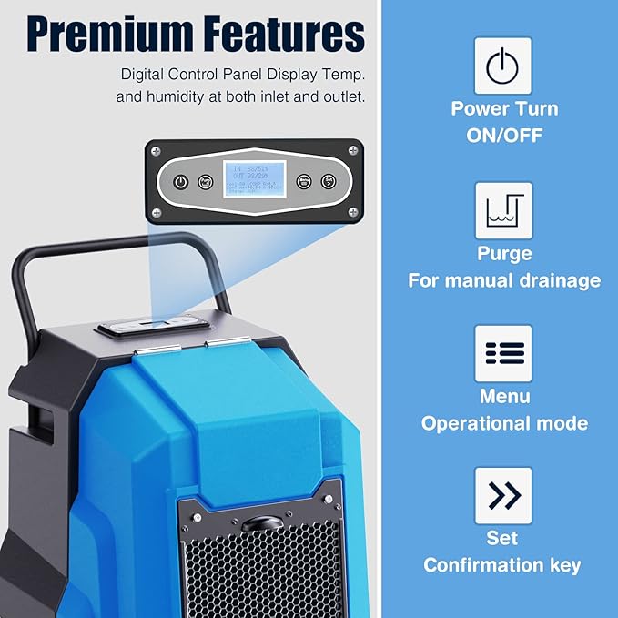 MOUNTO 180Pints Commercial Dehumidifier - Image 8