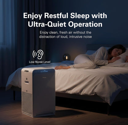 daikin mcb50ysau room air purifier for home, hepa, package contents