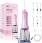 MOCEL Water Dental Flosser for Teeth - 350ML Large Tank 5 Modes & 6 Tips by MOCEL