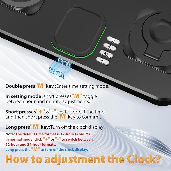 30W Charging Station for Apple Products, Foldable Wireless Charger - Image 5
