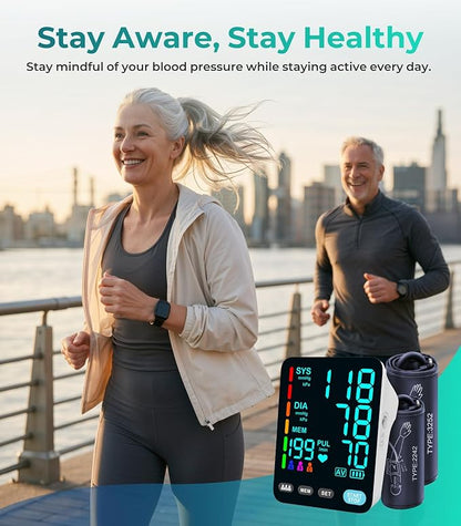 YONLO Blood Pressure Monitor, Automatic Upper Arm Blood Pressure Monitors - Image 8