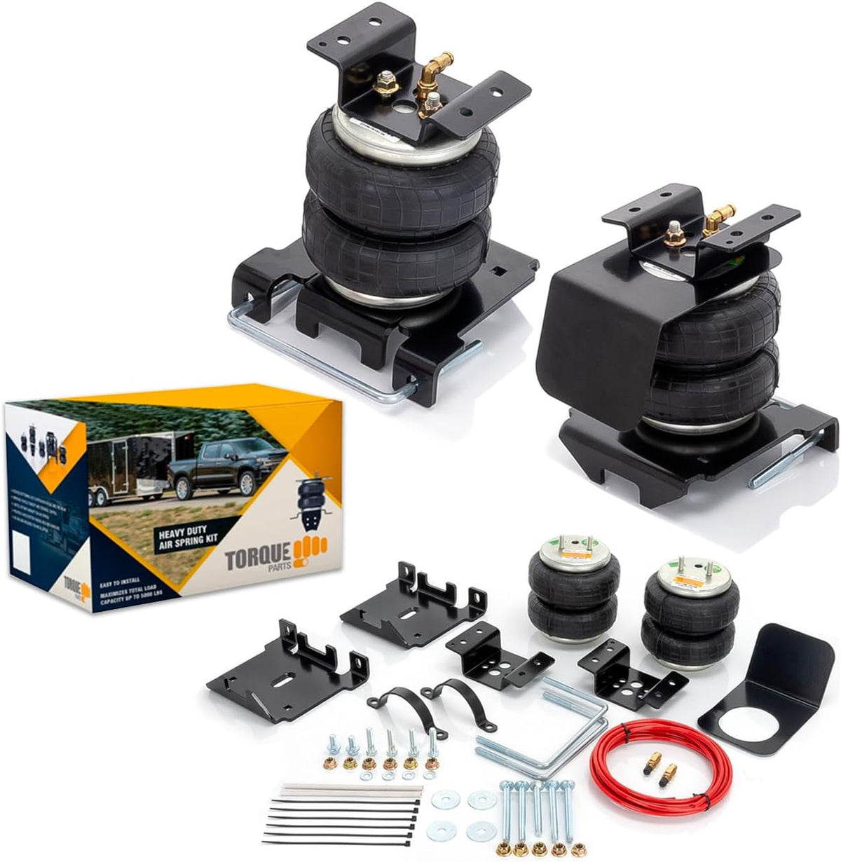 torque air suspension bag kit for 01-10 chevy, main product view