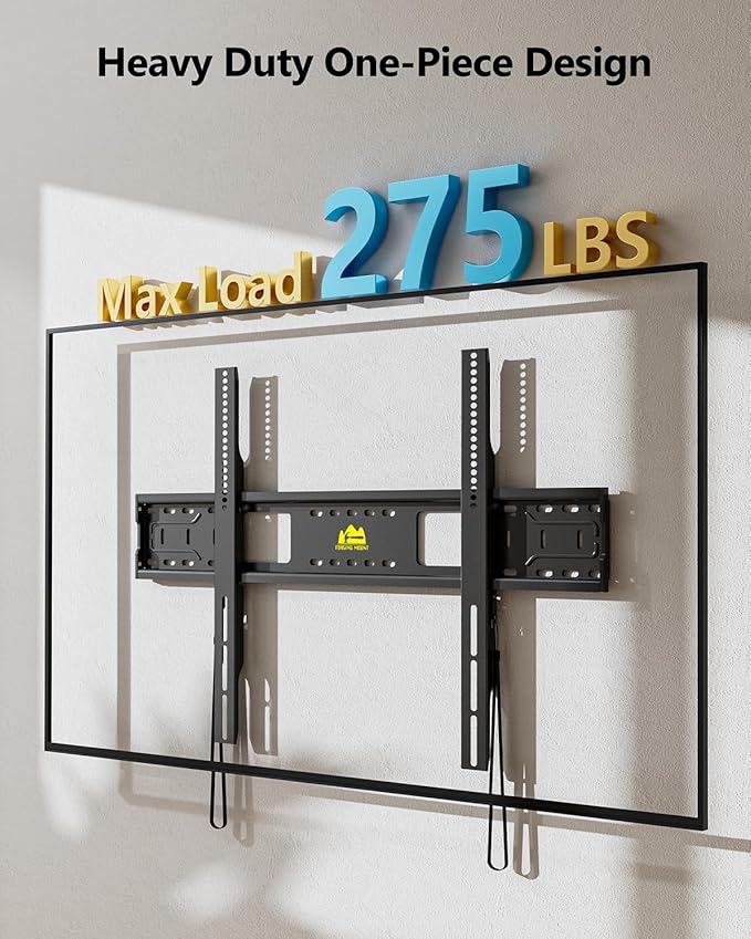 FORGING MOUNT Heavy Duty Fixed TV Wall Mount Holds up to 275Lbs - Image 2