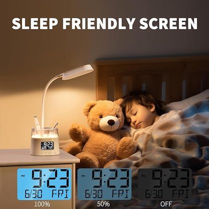 Led Desk Lamp with Pen Holder, Touch Lamps - Image 6