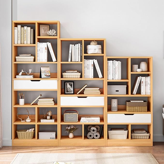 IOTXY Wooden Open Shelf Bookcase - Image 6
