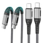 Durcord 2Pack 10ft USB C Charger Cable - 100W Fast Charging by Durcord