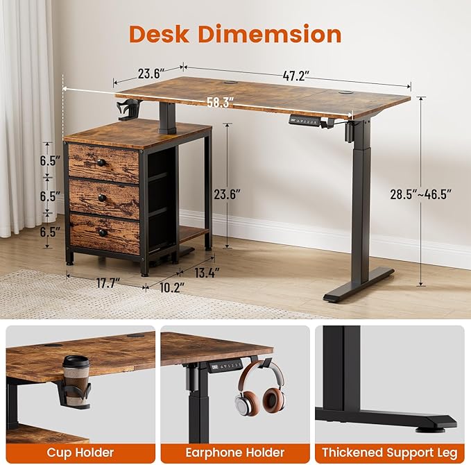 REAHOME Electric Standing Desk - Image 2