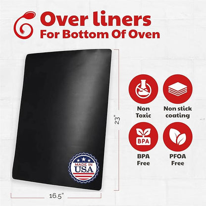Cooks Innovations MADE IN USA Non-Stick Oven Protector Mat - Image 3