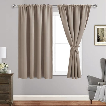 JIUZHEN Blackout Curtains for Bedroom by JIUZHEN