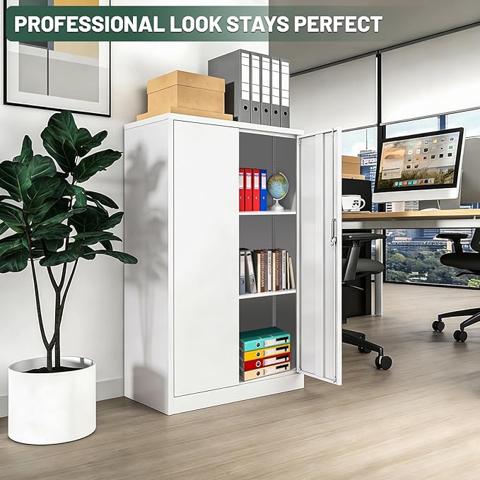 42" Folding Metal Storage Cabinet - Image 5