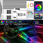 Jushope Interior Car LED Strip Lights, Acrylic LED Lights by Jushope