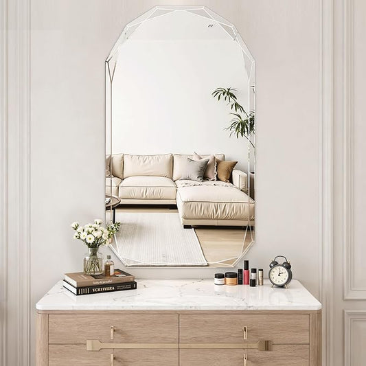 Suidia Bathroom Mirror, Frameless Bathroom Mirror by SuidiaMirror