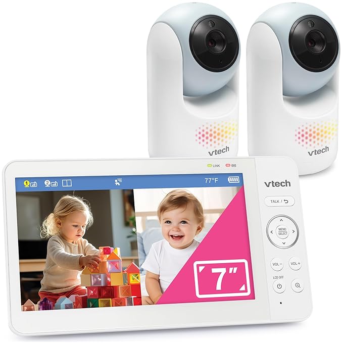 VTech 2-Cameras Video Baby Monitor by VTechBabyMonitors