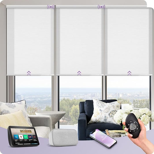 Graywind Motorized Light Filtering Shades Compatible by Graywindbeyondshading