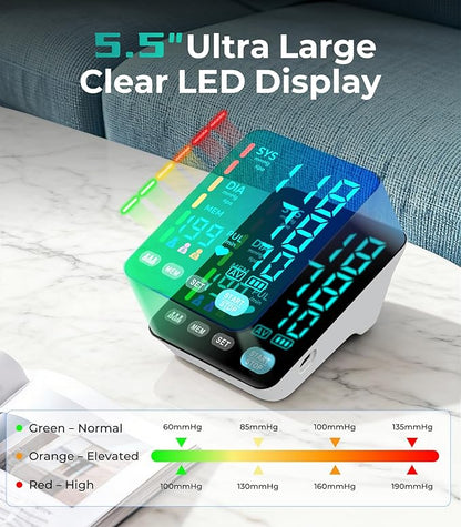 YONLO Blood Pressure Monitor, Automatic Upper Arm Blood Pressure Monitors - Image 3