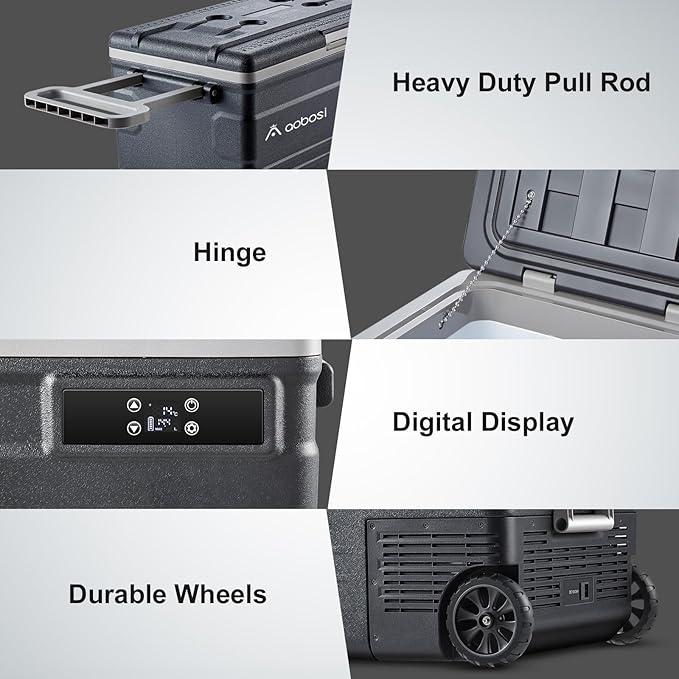BODEGACOOLER 12 Volt Car Refrigerator, 80 Quarts Portable Fridge, 75L RV - Image 4