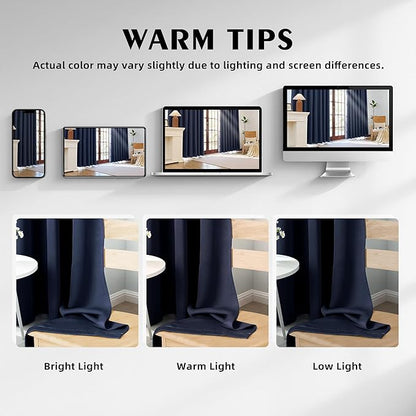 100% Blackout Curtains 95 Inch Length - Image 6