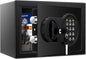 Safe Box with Fireproof Waterproof Bag, Home Safe with Keys & Pass Code & Wall by Mitlvge