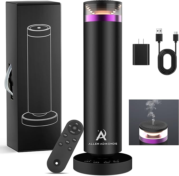 Waterless Scent Diffuser, Essential Oil Diffuser by ALLENADMONDS